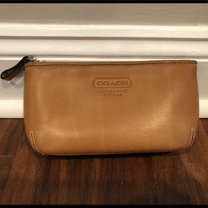 Brown Leather Coach Bag